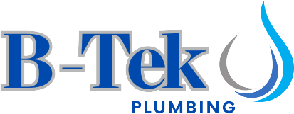 A logo of tek plumbing and heating